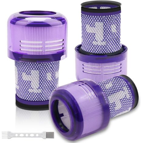 3 Stück Filter für Dyson V12 Staubsauger, Kompatibel mit Dyson V12 Detect Slim Absolute Extra Total Clean Motorhead Complete Akku-Staubsauger, Ersetzen Sie 971517-01 (1/5)