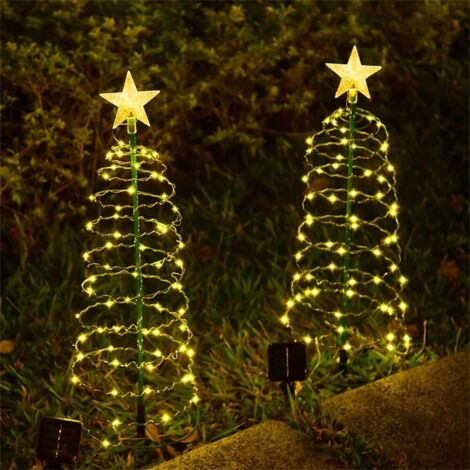 Tannenbaum Lichterkette Aussen