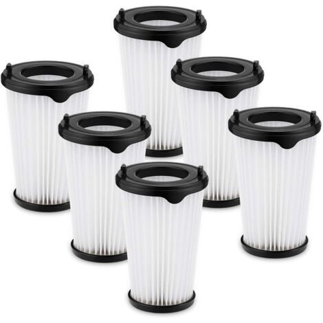 6 Stück CX7 & QX8 Filterset Kompatibel mit AEG Staubsaugern der Modelle AEG CX7-2 & QX8, HEPA-Ersatzfilter Passend für CX7-2-45an, CX7-2-i360, CX7-2-s360 (1/5)