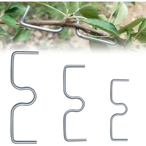 30 Stück Astzieher Astspreizer für Obstbäume,M-Förmiger Äste Biegeklammern Astbieger Aststreuer,Für Schiefen Baum Garten-Bonsai,Wiederverwendbare landwirtschaftliche Werkzeuge (1/5)