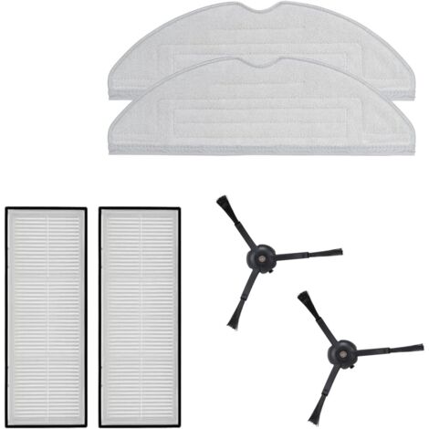 Original Zubehör Set, mit Wischtücher, HEPA Filter und schwarz Seitenbürste für S7/S7 Max Ultra/S7 Maxv Ultra/S7 Pro Ultra/S8/S8 +/S8 Pro Ultra Roboter Staubsauger… (1/5)