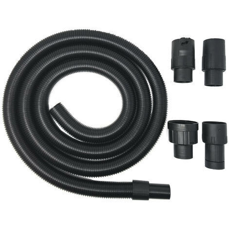 Staubsaugerschlauch Set 3 Meter inkl. 4 Adaptern passend für EINHELL Nass Trocken Sauger Verlängerungsschlauch 3 Meter für 36 Millimeter Schlauchsysteme bei Nass-Trockensaugern (1/5)