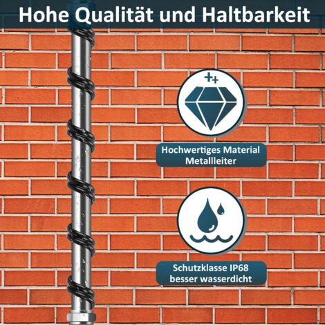 Frostschutz-Heizkabel 2m Mit Thermostat – Selbstr Produktbild-Vorschau 4