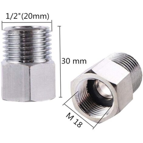 Elektrischer Rohrreiniger-Adapter – 3 Stück Verbindungsstangen Aus Verzinktem Kohlenstoffstahl, 16 Mm Durchmesser, Für Bohrmaschinen – Zum Reinigen Von Abflüssen Und Rohren