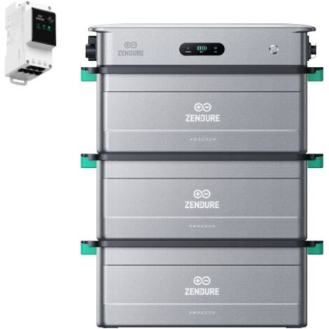 Batterie 8,64 kWh Plug and Play - Zendure 2400 AC + 3 AB300X