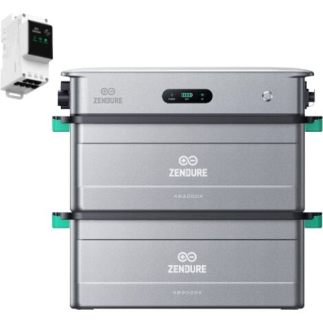 Batterie 5,76 kWh Plug and Play - Zendure 2400 AC + 2 AB300X