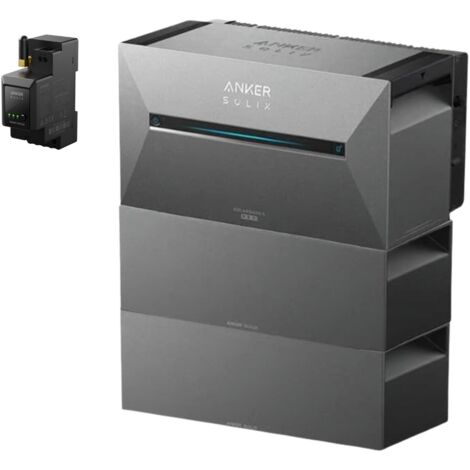 Batterie 8,04 kWh Plug and Play - Anker SOLIX 3 + 2 BP2700