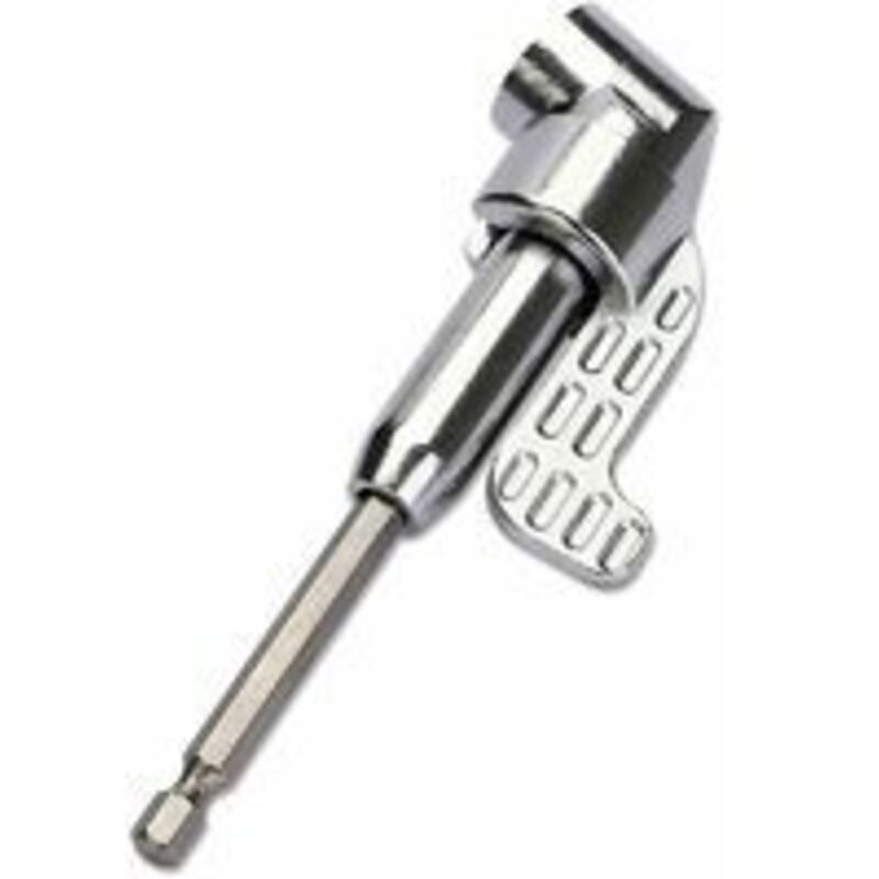 Kit 2 Embouts Perceuse Angle Droit (90° Et 105°) - Tige Hex 1/4" - Pour Espaces étroits, Avec Aimants