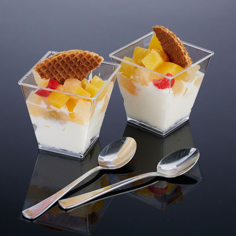 Lot De 6 Verres à Pied / Coupes à Dessert - Idéal Pour Glace, Cocktail, Verrine - Occasion