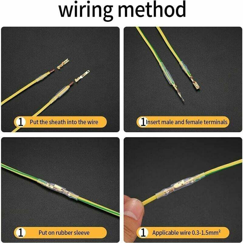 1000 Pièces Cosses Electriques A Sertir,Kit D'assortiment De