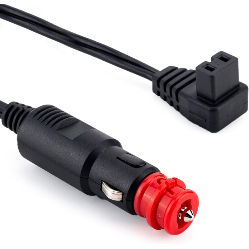 Câble D'Extension 12V/24V - 2 Mètres Pour Glacière De Voiture, Mini Réfrigérateur | Prise Allume-Cigare, Fils Cuivre Épais