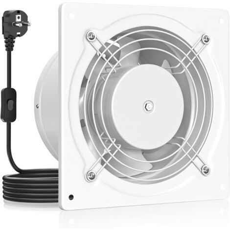 VMC Salle De Bain 120mm Moonjor - Extracteur D'air Avec Clapet Anti-retour Et Télécommande