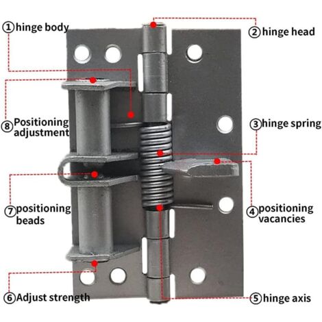 Charnière En T En Acier Inoxydable épais Pour Porte D'entrée Ou Portail 151 X 75 X 4 5 Mm 99082827