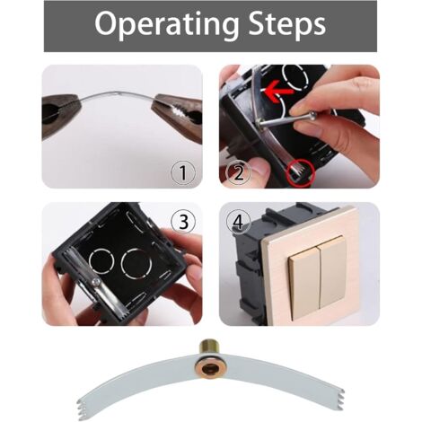 Boîte de Montage et Support Cassette de Réparation, Kit de Boîtier de Jonction pour Boîte de Boîte de Montage et Support Cassette de Réparation, Kit de Boîtier de Jonction pour Boîte de