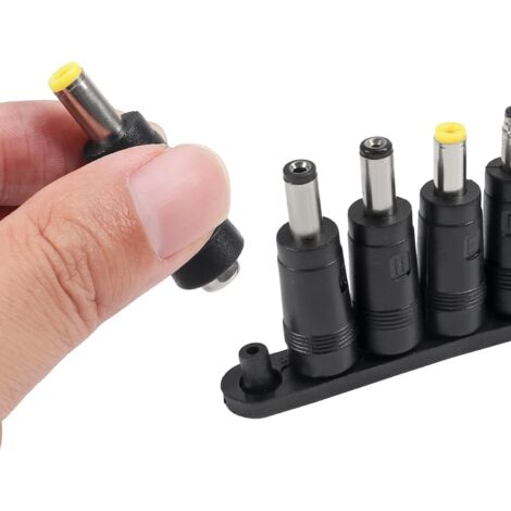 GTIWUNG Kit 28 Adaptateurs D'Alimentation DC Universels 5.5 X 2.1 Mm + Câbles – Solution Parfaite Pour Chargeurs Et Appareils