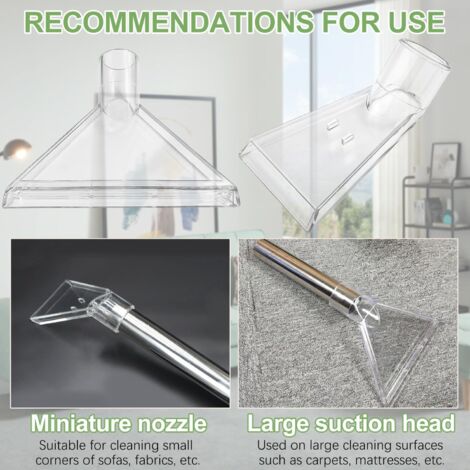 GZqiancang 6 Pièces Embout Aspirateur, Brosse Aspirateur Universel avec