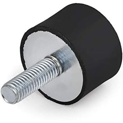 Lot De 4 Amortisseurs De Vibrations M8 Silentblock Caoutchouc Métal