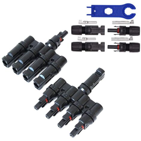Lot De 20 Paires De Connecteurs Solaires PV – Pour Câbles De Panneaux, Mâle/femelle, étanche Et Costaud