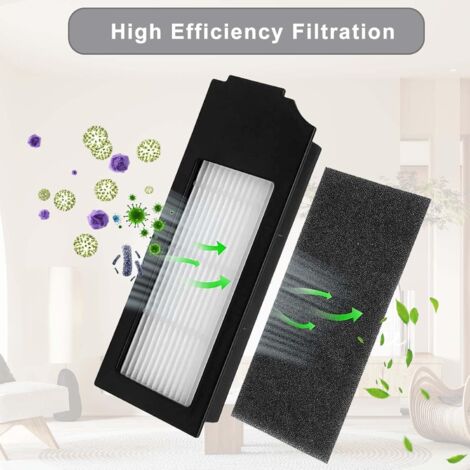 Ecovacs Deebot X1 Omni Turbo Aspirateur Brosse Principale Filtre HEPA Mop Chiffon Sac à