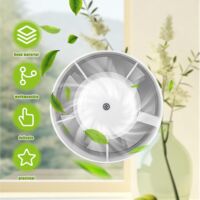 mkk – 18152 – Duo Design Bain Ventilateur mural