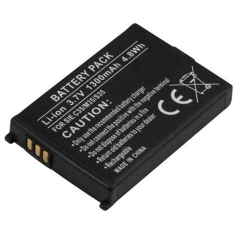 Batteria Compatibile Siemens S35 – Li-Ion 3,7V 1300mAh, Ricambio Telefono