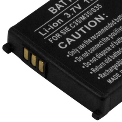 Batteria Al Litio Per Siemens C35 – 3,7V 1300mAh – Ricambio Compatibile 100%