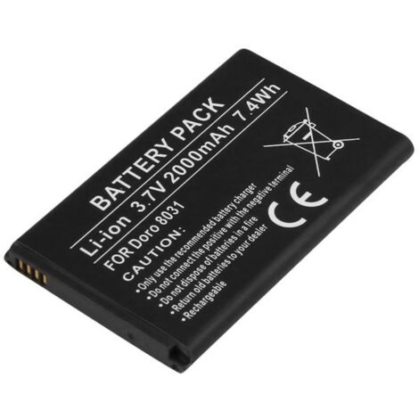 Avizar Battri Li-Polymr 3.7V 900mAh 3.3Wh Pour Téléphon Nokia 2100 7210 Blanc 3662428192193
