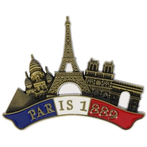 AKER Magnet Aimant de frigo décapsuleur Cuisine Souvenir de France Paris Cadeaux Monuments 5,5