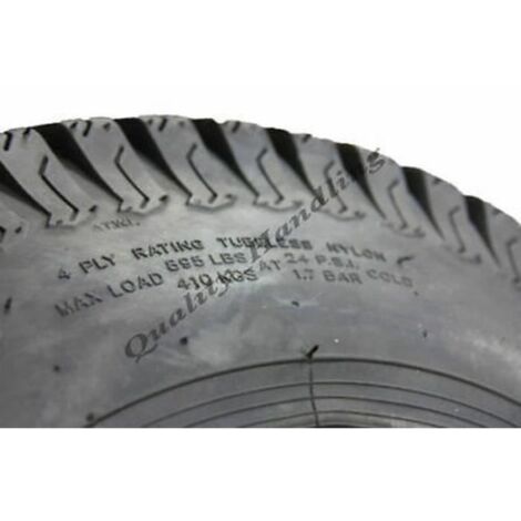 Pneu 11x4.00-5 Sans Chambre à Air - 4 Plis - Antidérapant - Pour Tondeuse, Kart Et Équipement De Pelouse