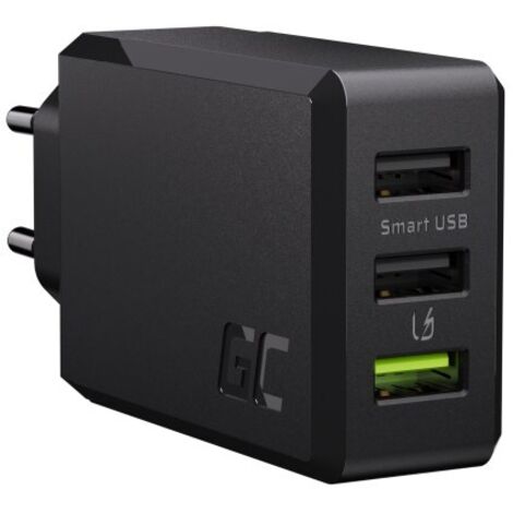 Green Cell CHARGC03 Ladegerät für Mobilgeräte Universal Schwarz AC Schnellladung Drinnen (1/3)