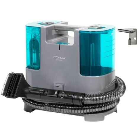 Cecotec Polsterreiniger Conga 3000 – 400W Leistung – 6m Aktionsradius – 2 Tanks für sauberes und schmutziges Wasser – Teppichreiniger (1/5)