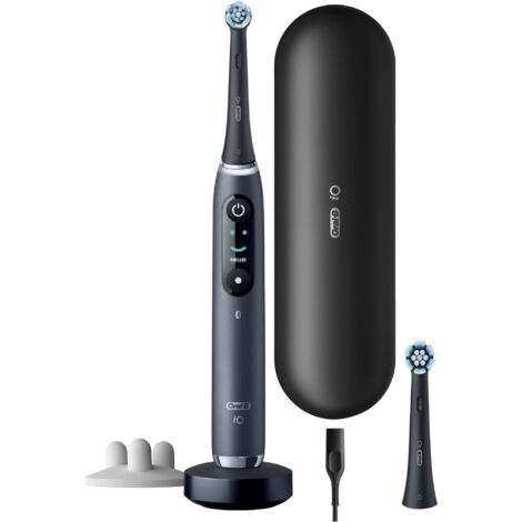Oral-B iO 9S Erwachsener Rotierende-vibrierende Zahnbürste Schwarz
