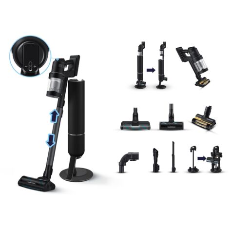 Samsung VS28C9784QK Handstaubsauger Schwarz Beutellos