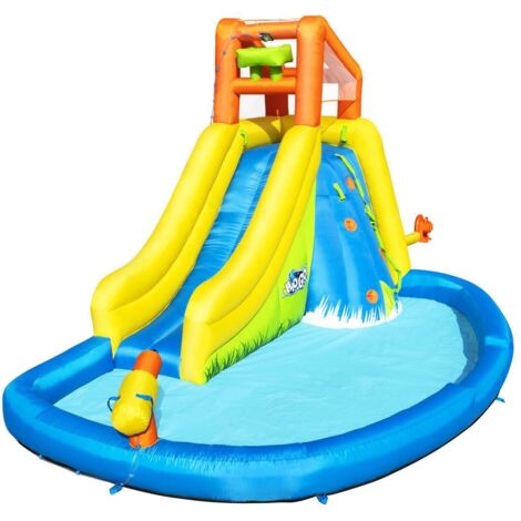 H2OGO® Mega-Wasserpark mit Dauergebläse Mount Splashmore 435 x 286 x 267 cm