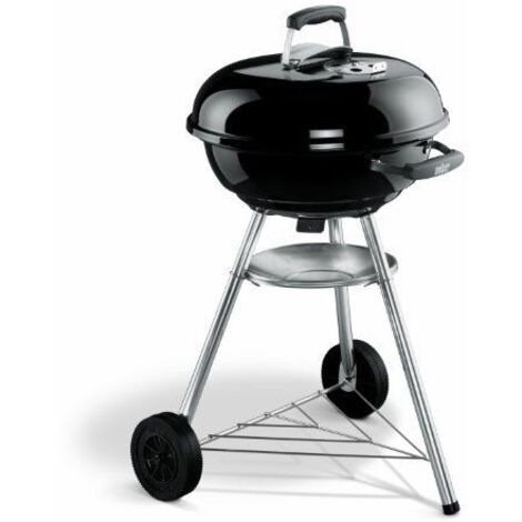 Weber Compact Grill Kessel Holzkohle Schwarz