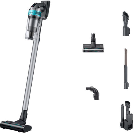 Samsung Jet 75 turbo Beutellos 0,8 l 550 W Schwarz, Chrom, Mintfarbe, Türkis