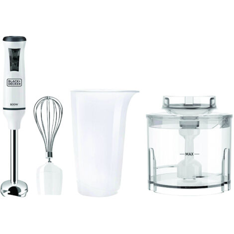 Stabmixer 600w weiß - Black+decker - bxhba600e