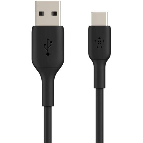 Belkin CAB001BT2MBK USB Kabel 2 m USB A USB C Schwarz (1/5)