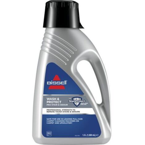 Bissell Wash & Protect Pro Teppichreiniger 1,5 L – Professionelle Reinigung für Teppiche und Polstermöbel – Entfernt hartnäckige Flecken und Gerüche (1/2)