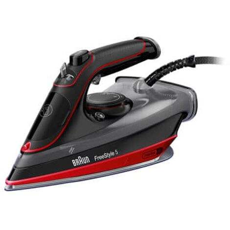 Braun SI 5057 RD Dampfbügeleisen schwarz 2700 W