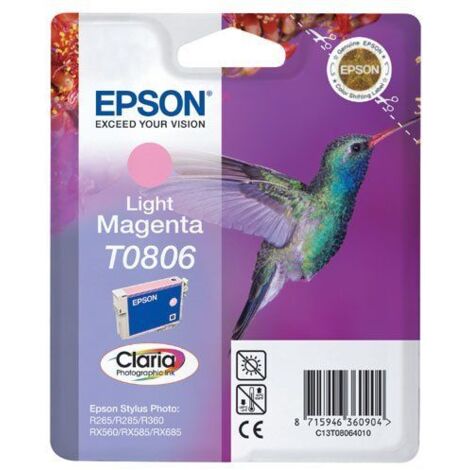 Epson Tintenkartusche Stylus Photo PX700W/800FW/R265/285/360/RX560/585, C13T0806 (C13T08064021) (1/5)