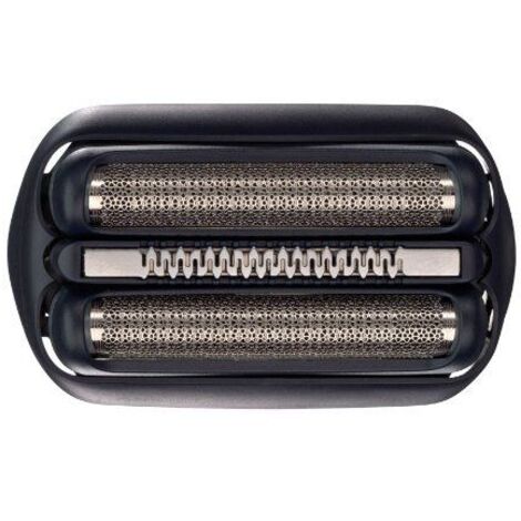 Braun Scherkopf 32B Ersatz-Scherfolie / Scherteil (Profi Ersatzteil für Braun Rasierer), schwarz (072850)