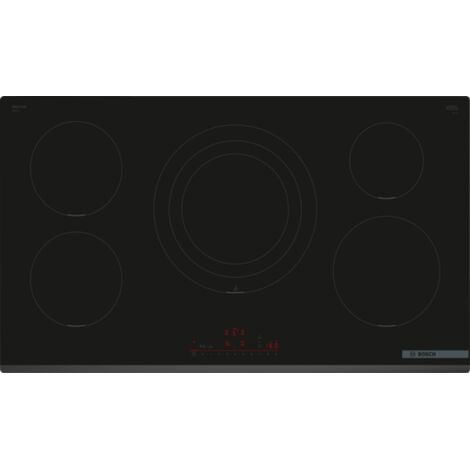 Bosch FullHouse Serie 6 PIV931HC1E Induktionskochfeld, 90 cm, Schwarz, Rahmenlos aufliegend