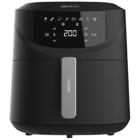 Cecotec Cecofry Absolute 7600 Heißluftfritteuse, Einzeln, 7,6 l, unabhängig, 2000 W, Schwarz (1/5)