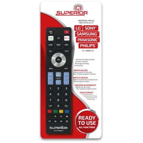 Universal-TV-Fernbedienung LG, SAMSUNG, SONY, PHILIPS, PANASONIC