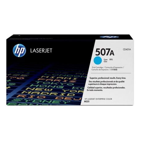 HP 507A Cyan Original LaserJet Toner Cartridge Tonerkartusche 1 Stück(e) (1/5)