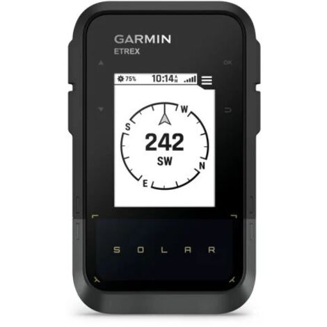 Garmin eTrex Solar navigator Handheld  5,49 cm (2,16) 141 g Schwarz, Grau