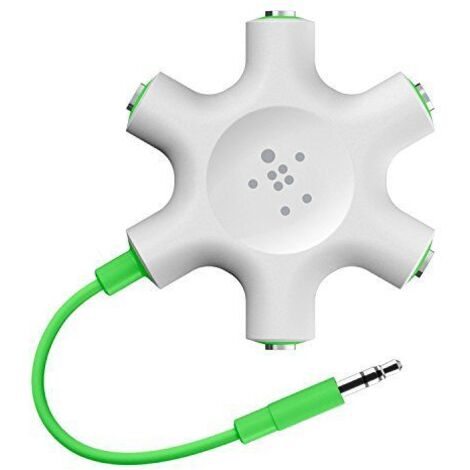 Belkin F8Z274BT Audio-Splitter Grün, Weiß (1/5)
