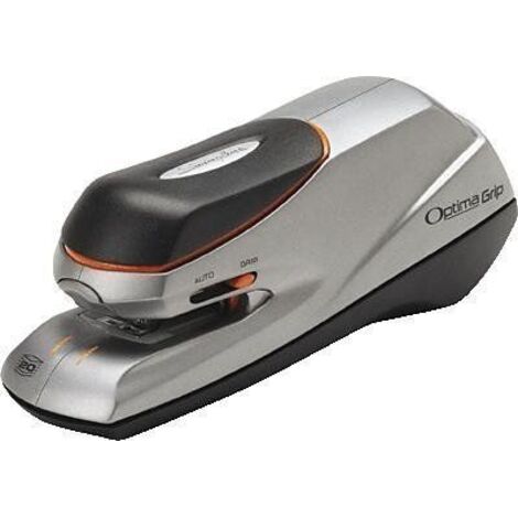 Rexel Optima Grip Elektro-Heftgerät, silber/schwarz (1/4)