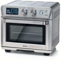 Ariete 4629 Airy Fryer Heißluftfritteuse und Ofen, 1700 W, 25 l, Multifunktion, silber